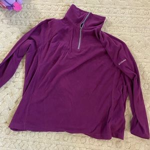 Womens Columbia fleece jacket 3xl